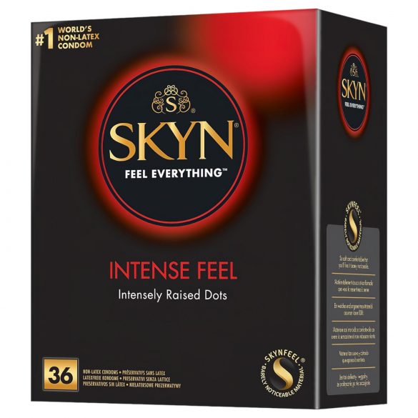 Manix SKYN Intense Fell - bezlatexový vegánsky kondóm (36 ks)