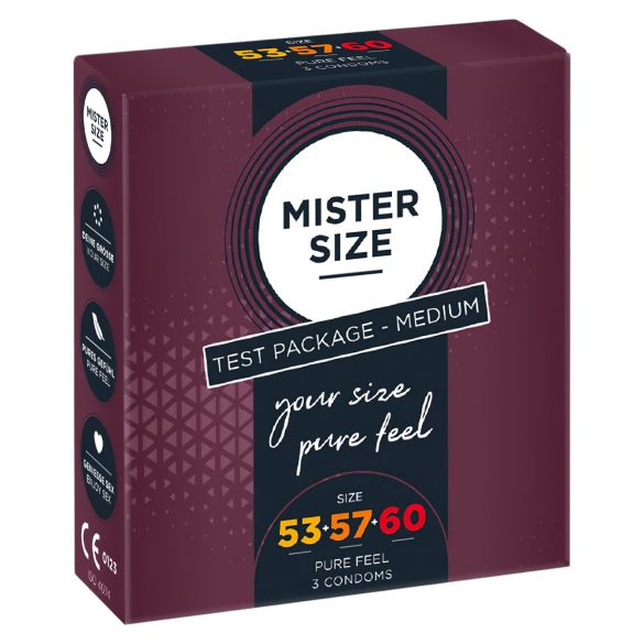 Mister Size - kondóm 53-60mm (3 ks)