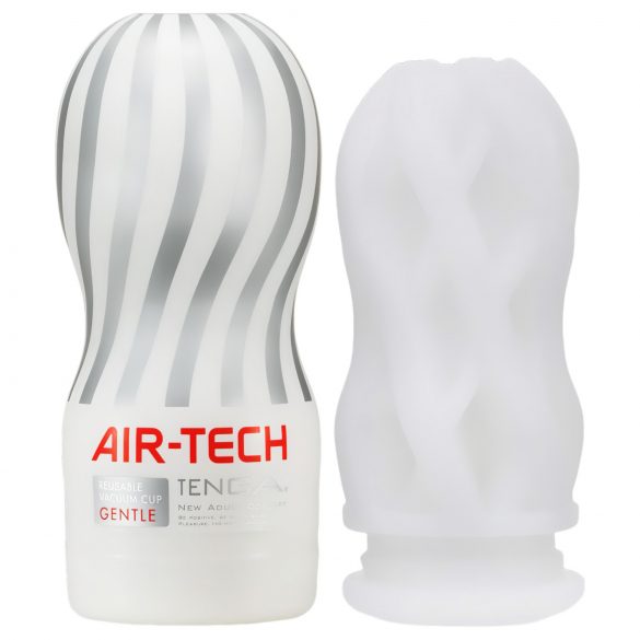 TENGA Air Tech Gentle - opakovateľný masturbátor (biely)