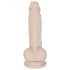 You2Toys - Stredný silikónový prísavný dildo (naturálny)