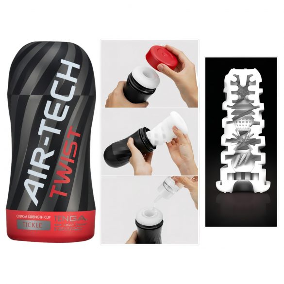 TENGA Air Tech Twist Tickle - stimulátor pre mužov