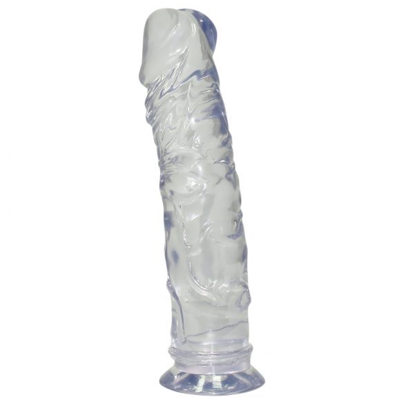 Krištáľovo čisté stredné dildo