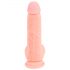 Medical - lekársky silikónový dildo (20cm) - prirodzený vzhľad