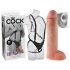 King Cock strapon 28cm - Dutý postroj s opaskom