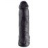 King Cock 12 veľký dildo (30 cm) - čierny