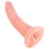 King Cock 18 cm dildó - prírodný vzhľad