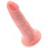 King Cock 5 dildo (13 cm) - prírodný