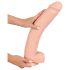 Realistixxx Giant 3XL - realistický dildo (42cm) - naturálny