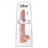 King Cock 14 veľký dildo (35cm) - naturálny