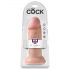 King Cock 25cm dildo - prírodný