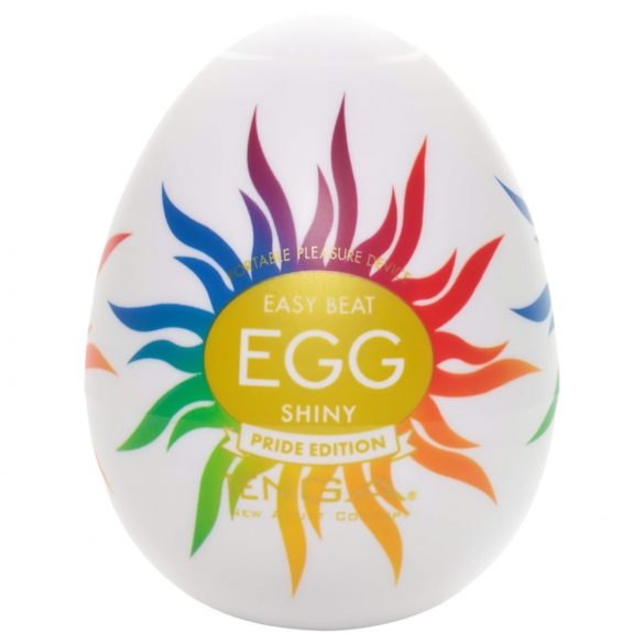 TENGA Egg Shiny Pride - masturbačné vajíčko (1ks)