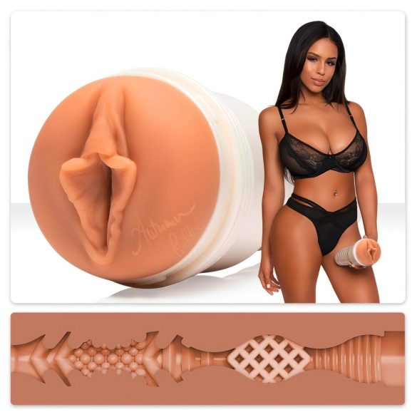 Fleshlight Autumn Falls Cream - realistická vagína (naturál)