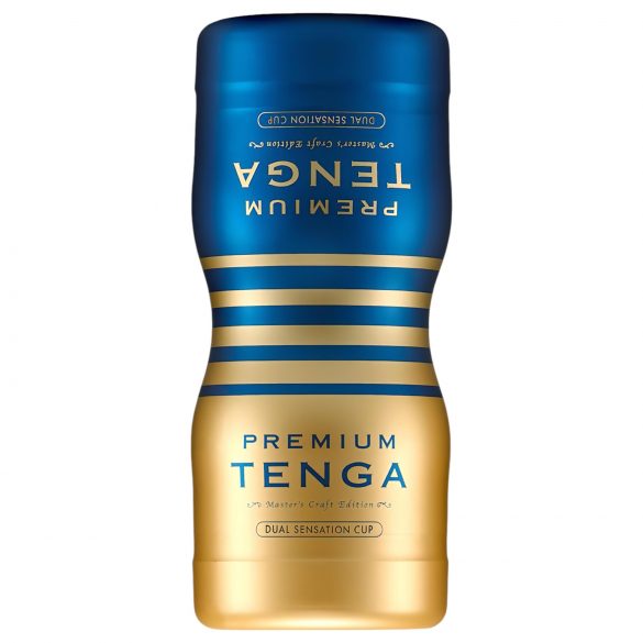 TENGA Premium Dvojitý Pocit - jednorazový masturbátor