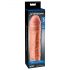 X-TENSION Mega 3 - realistický návlek na penis (22,8cm) - prírodný