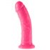 Dillio 8 - realistický dildo s prísavkou (20 cm) - ružový