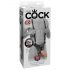 King Cock Strap-on 10 - dutý pripínací dildo 25 cm