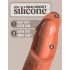 King Cock Elite 6 - prísavný realistický dildo (15cm) - tmavý