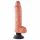 Královský Cock 10 prísavkový vibrátor (25 cm) - prirodzený