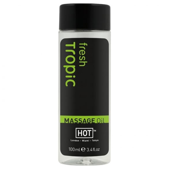 HOT masážny olej - svieže trópy (100ml)