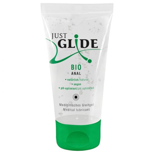 Just Glide Bio ANAL - vegán lubrikant na vodnej báze (50ml)