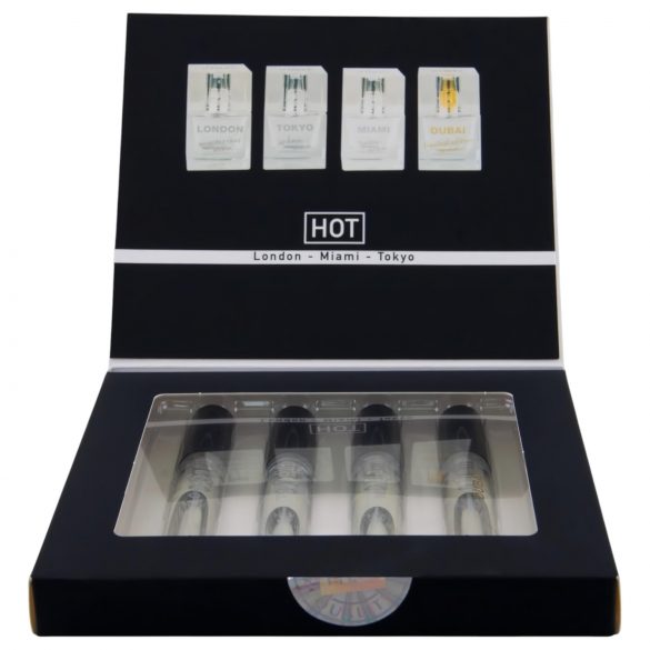 HOT LMTD parfumová sada pre mužov (4x5ml)