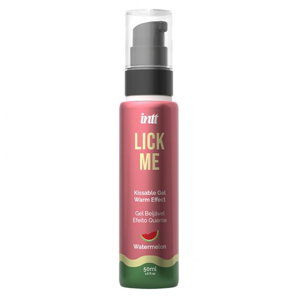 Intt Lick Me - hrejivý lubrikačný gél - melón (50 ml)