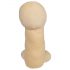 Plyšový penis - 30 cm (prírodná)