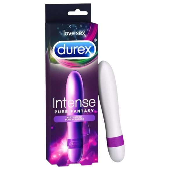 Durex Intense Pure Fantasy - biely elegantný vibrátor