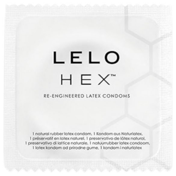 LELO Hex Original - luxusný kondóm (1ks)