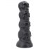 Toppedmonster - lebka dildo - 22 cm (čierna)