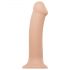 Strap-on-me XL - dvojvrstvové realistické dildo - extra veľké (prírodné)