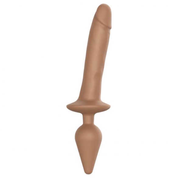 Strap-on-me Swith Realistic L - 2v1 silikónové dildo (prírodné)