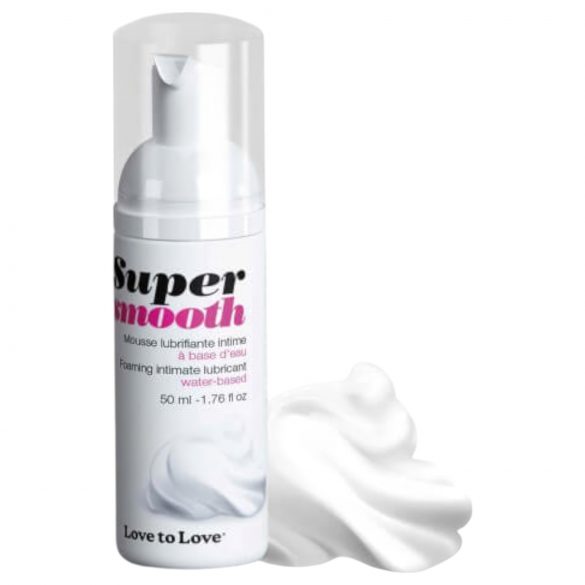 Love to Love Super Smooth - vodná lubrikačná pena (50ml)