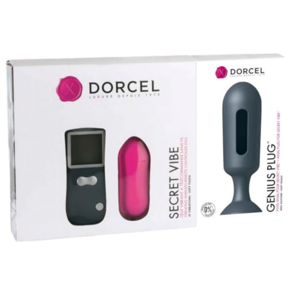 Dorcel Secret Vibe - rádiové vibračné vajíčko (2 diely)