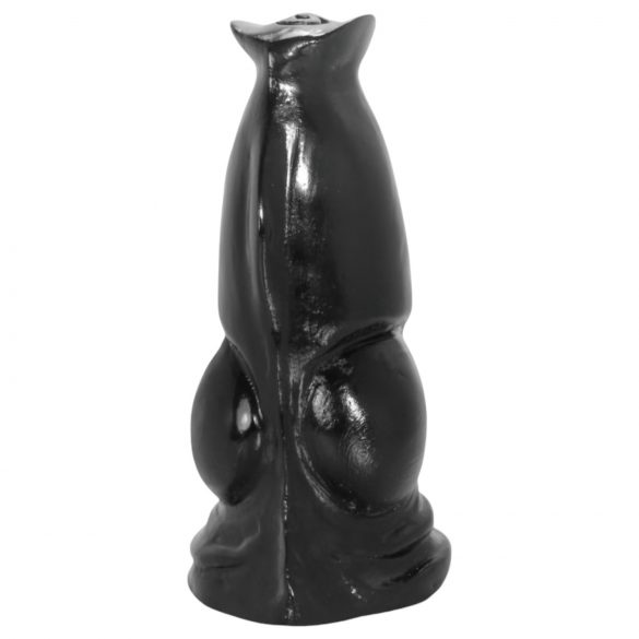 AnimHole Wolf - 21cm vlčí dildo (čierne)