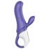 Satisfyer Magic Bunny - vodeodolný, nabíjateľný vibrator s klitoris ramienkom (modrý)