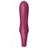 Satisfyer Hot Bunny - inteligentný zahrievací vibrátor s králikovými uškami (červený)