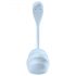 Satisfyer Smooth Petal - inteligentné vibračné vajíčko (modré)