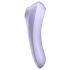 Satisfyer Dual Pleasure - inteligentný 2v1 fialový vibrátor na vlny potešenia