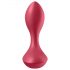 Satisfyer Backdoor Lover - nabíjateľný, vodotesný análny vibrátor (červený)