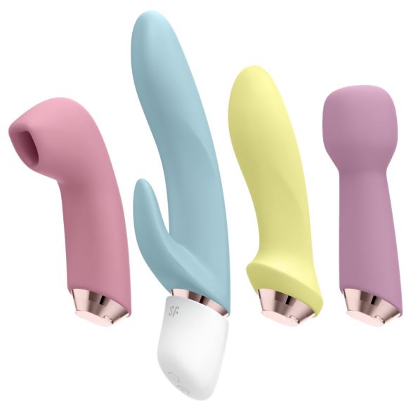 Satisfyer Marvelous Four - akumulátorový vibrátor set (4 diely)