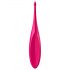 Satisfyer Twirling Fun - nabíjateľný, vodotesný klitoris vibrátor (magenta)