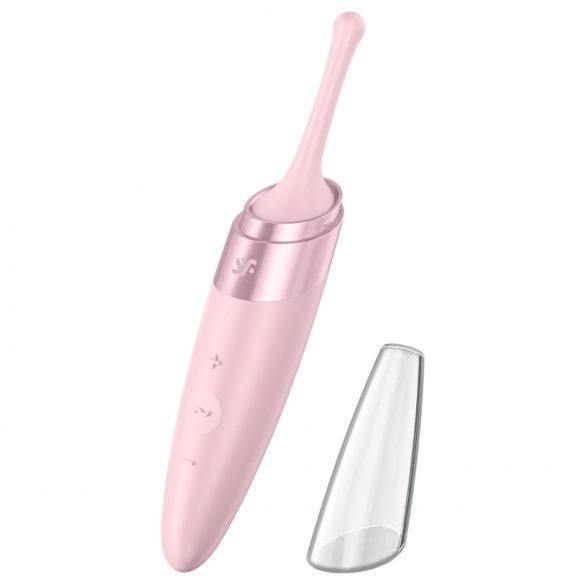 Satisfyer Twirling Delight - vodoodolný klitorisový vibrátor (ružový)