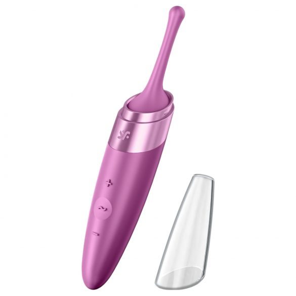 Satisfyer Twirling Delight - vodotesný klitorisový vibrátor (fialový)