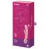 Satisfyer Triple Lover - G-bod massér & vibrátor (ružový)