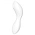 Satisfyer Curvy Trinity 5+ - šikovný 2v1 vibrátor (biely)