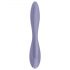 Satisfyer G-spot Flex 2 - nabíjateľný vodotesný G-bod vibrátor (fialový)