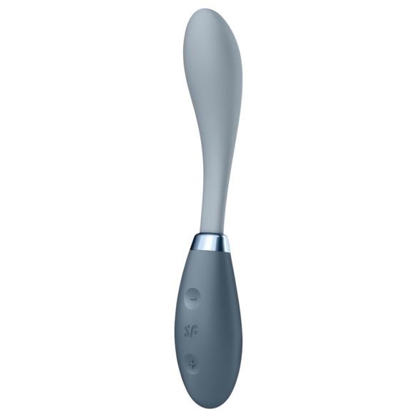 Satisfyer G-Spot Flex 3 - nabíjací G-bod vibrátor (šedý)