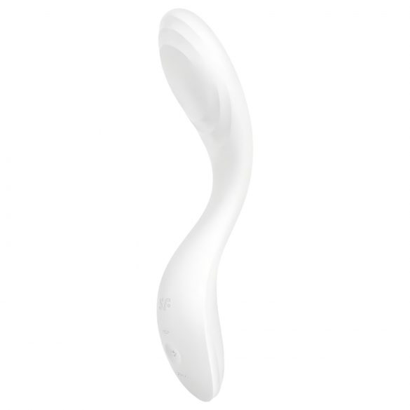 Satisfyer Rrrolling - nabíjateľný G-bod vibrátor s pohyblivou guličkou (biely)