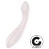 Satisfyer G-Force - nabíjací, vodotesný G-bod vibrátor (béžový)